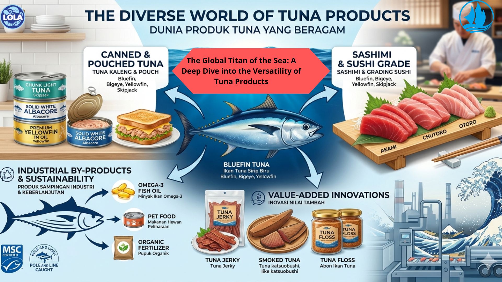 The Global Titan of the Sea: A Deep Dive into the Versatility of Tuna Products